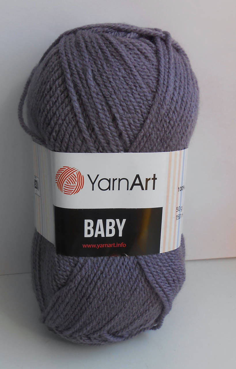 

Пряжа ЯрнАрт Беби ( YarnArt Beby ) №852, Серый