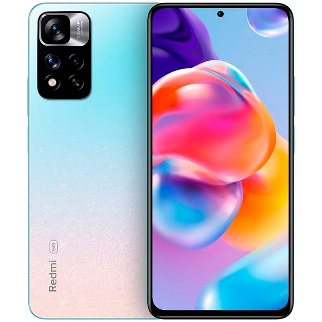 

Смартфон Xiaomi Redmi Note 11 Pro+ 5G 8/256GB (Star Blue) Global EU [67776], Голубой