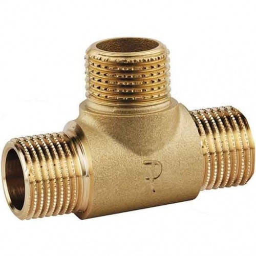 

Тройник латунный 1/4" ННН Pattaroni (art. F129)