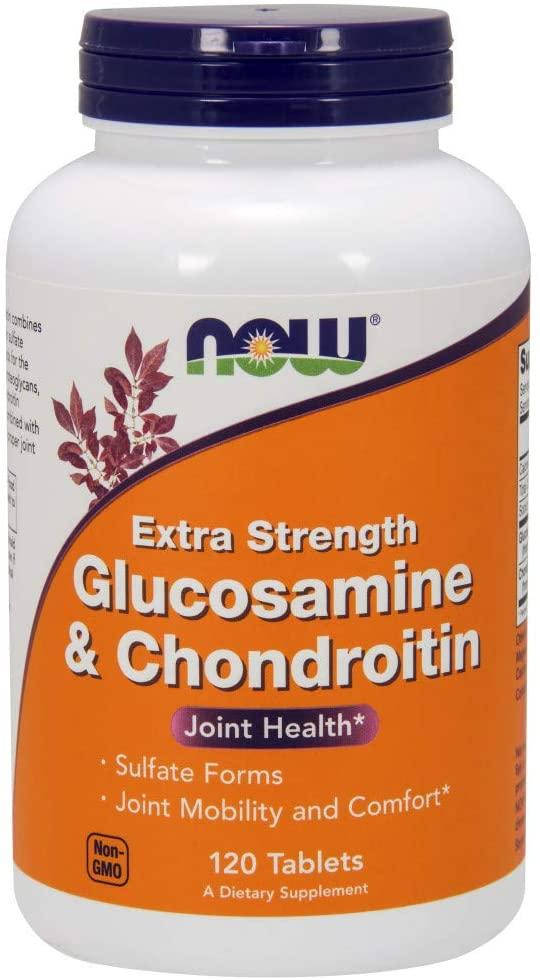 

Now Foods Extra Strength Glucosamine Chondroitin 120 таблеток