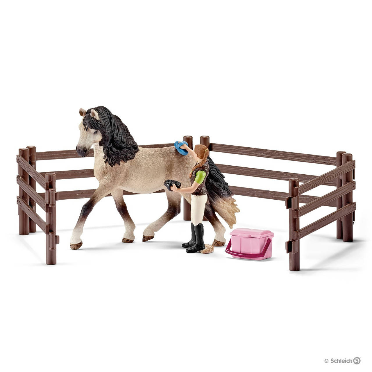 

Набор для ухода за животными с андалузской кобылой Schleich 42270