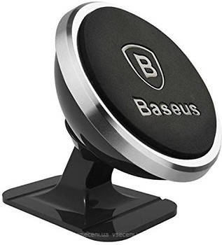 

Кріплення для телефону Baseus Rotation Magnetic Silver (SUGENT- NT0S), Черный