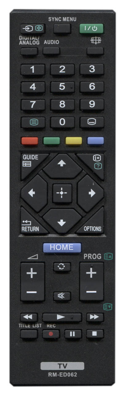

Пульт для телевизора Sony RM-ED062