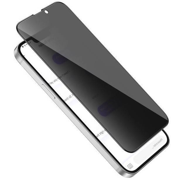 

Захисне скло із захистом від підглядання для iPhone 13/13Pro 6.1" HOCO A25 Чорний, Черный