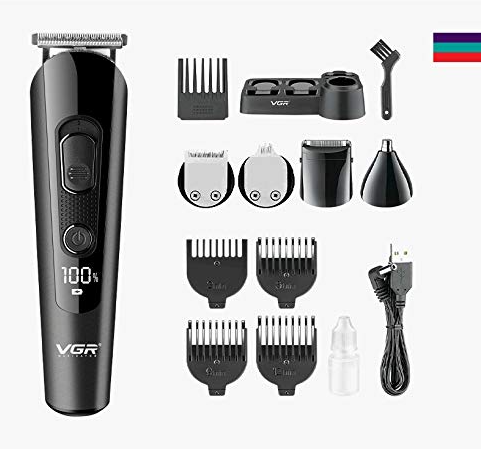 

Машинка для Стрижки Волос + Триммер VGR V-175 5в1+ ПОДАРОК