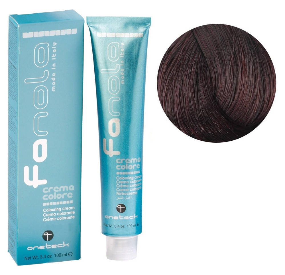 

Крем-краска для волос Fanola №4/6 Chestnut red 100 мл (2972Gu)