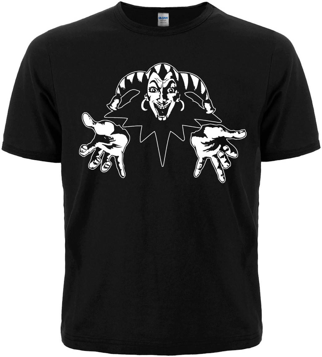 

Футболка Король и Шут (черно-белая), Размер L, Черный