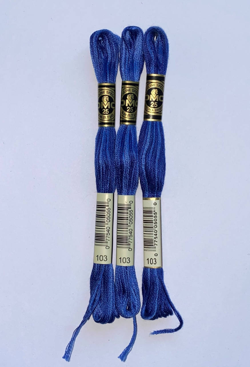 

Мулине-меланж ДМС, DMC (номер цвета- 103 ), Разные цвета