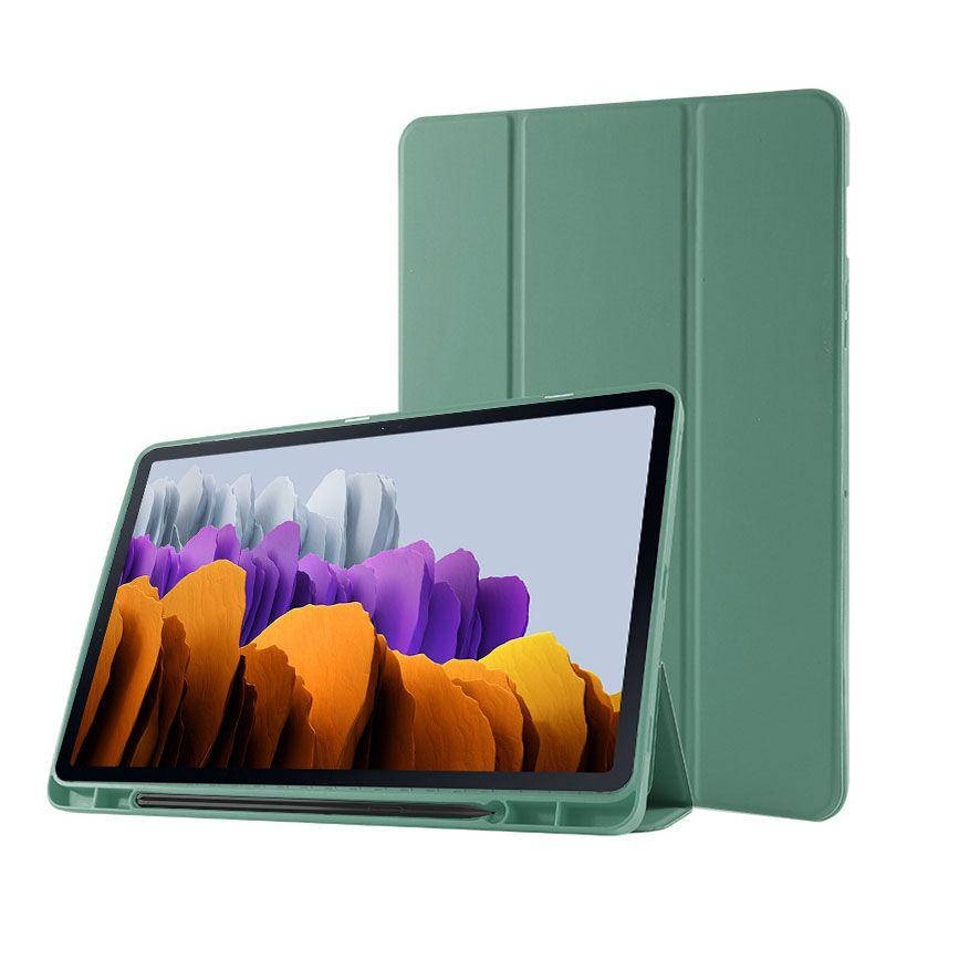 

Чехол Samsung Galaxy Tab S7 FE Sm-T730 T736 T735 GumCover DarkGreen
