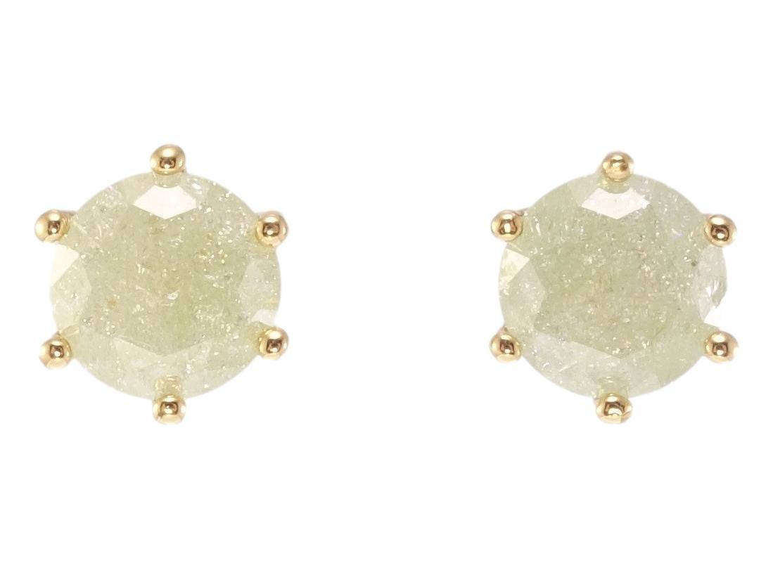 

Серьги Xuping Позолота 18K гвоздики (пусеты) "Салатовый кристалл в 6-ти крапановой оправе" ø 8мм