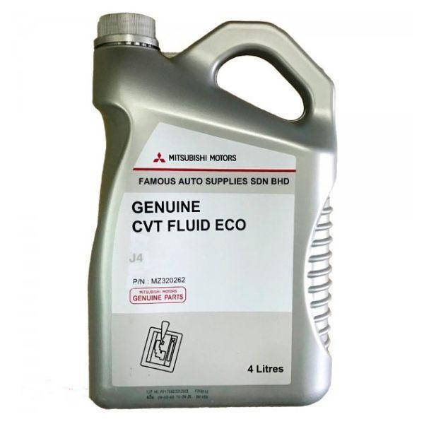 

Трансмиссионное масло Mitsubishi CVT Fluid Eco J4 4л (MZ320262) Оригинал