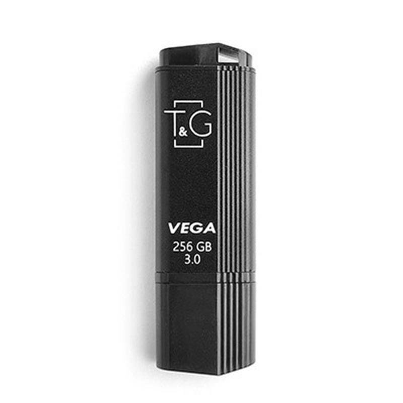 

Флешка (USB Flash) 256GB T&G Vega 121 Black (TG121-256GB3BK), Черный