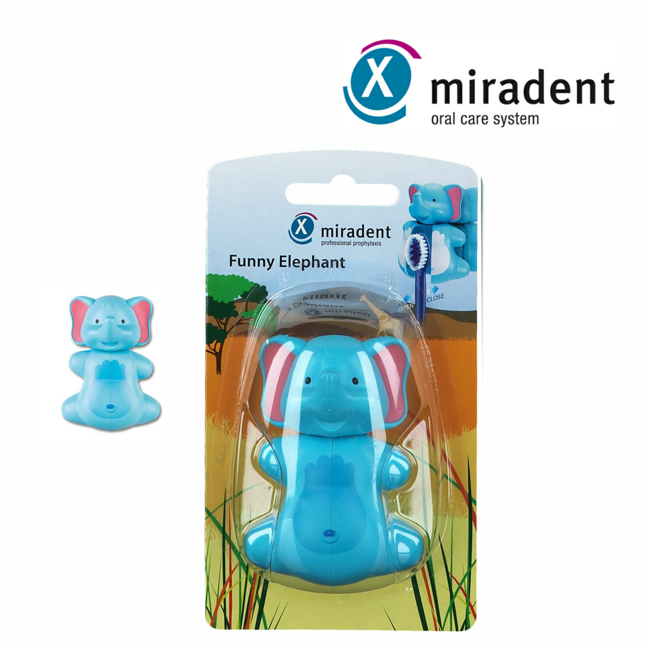 

Гигиенический футляр miradent Funny Animals, слоник