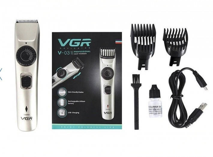 

Профессиональная машинка для стрижки волос VGR V-031