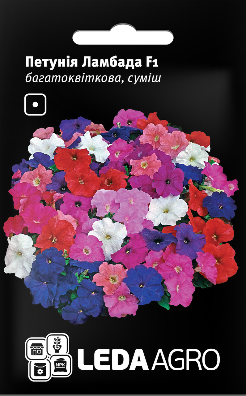 

Семена Петуния мультифлора Колорама F1 0.05г LEDAAGRO