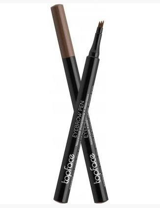 

Маркер для бровей TopFace Eyebrow Pen с эффектом микроблейдинга PT616 № 002 Коричневый
