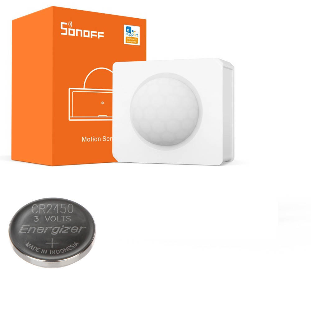 

SONOFF SNZB-03 - Датчик движения ZigBee Да, RENATA CR2450, Стандартный комплект
