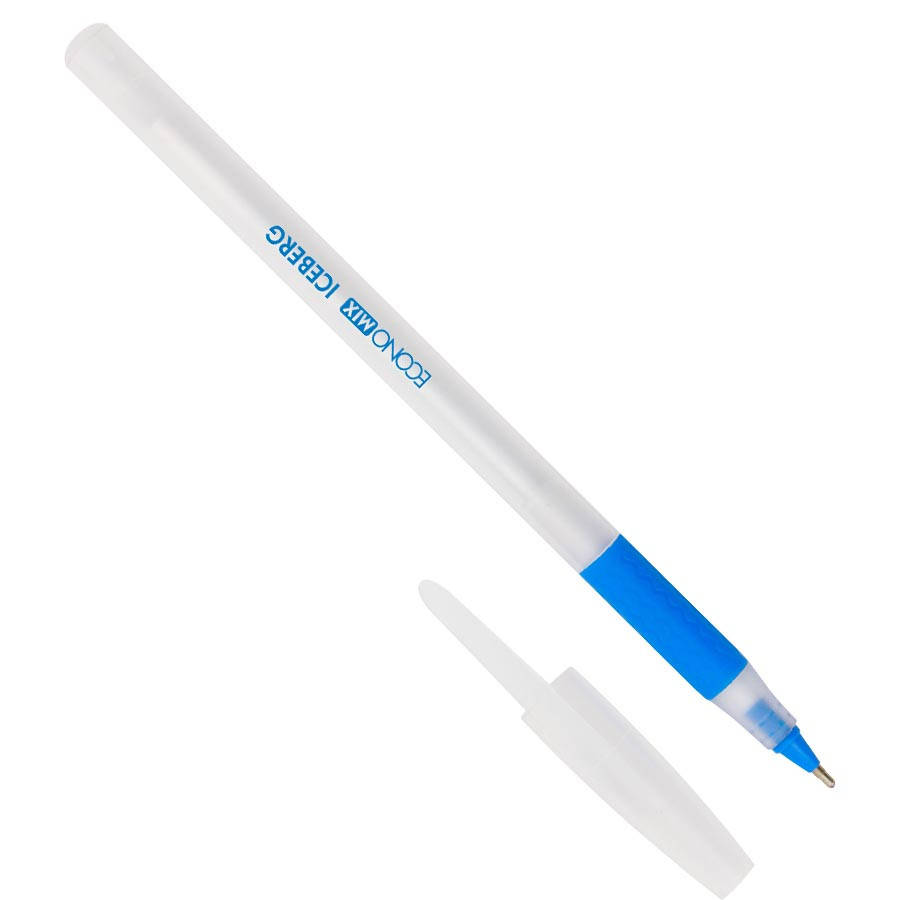 

Ручка масляная Economix Iceberg синяя