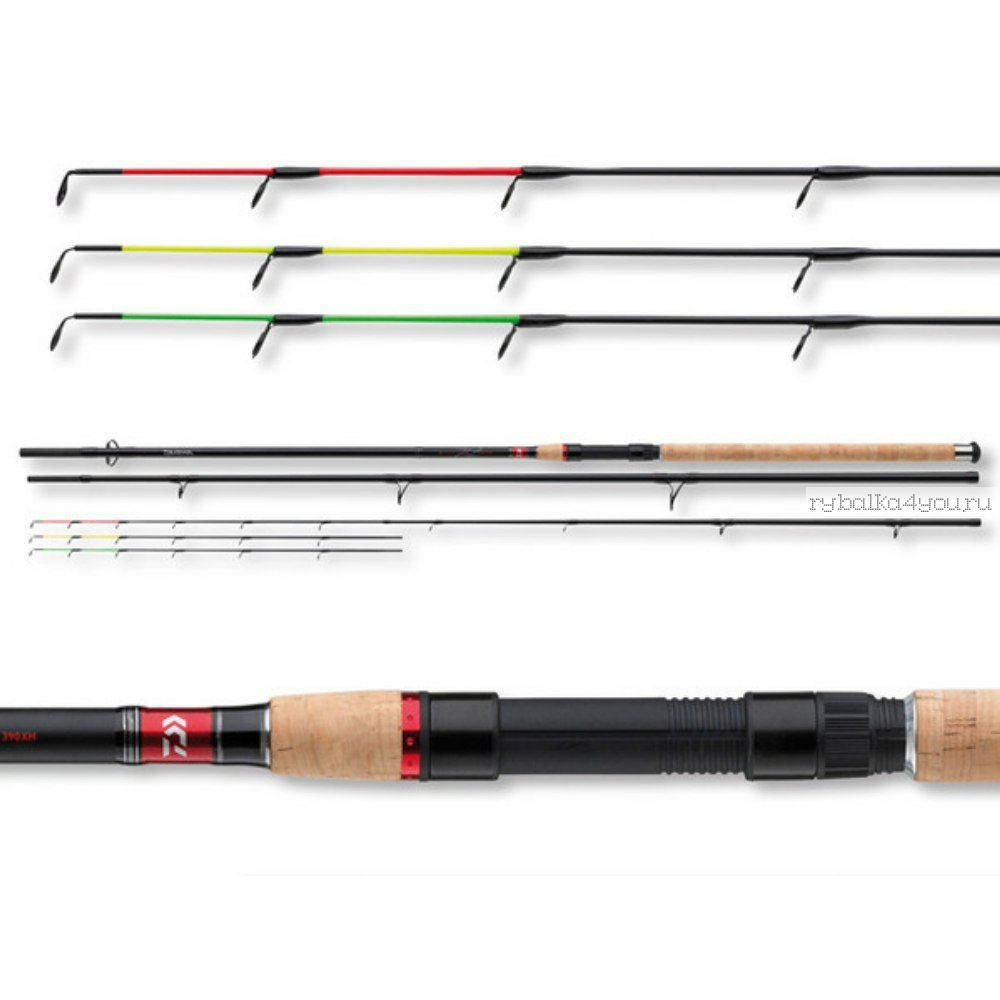 

Фидер Daiwa Ninja Feeder 390H-BD 3.90m 150gr