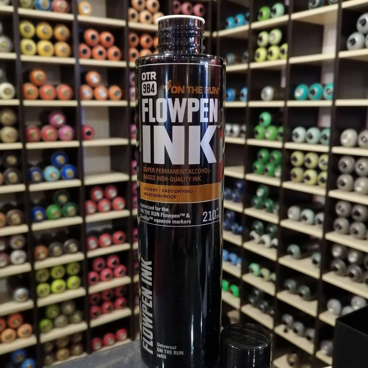 

Заправка для маркеров On the Run 984 - BLACK (Черный) 210мл