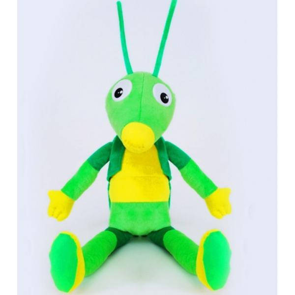 

Мягкая игрушка Кузнечик Кузя из Лунтика 50 см