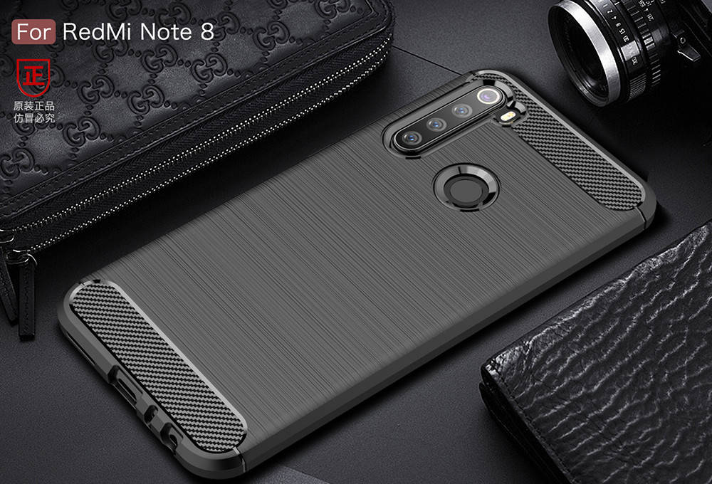 

TPU чехол накладка Urban для Xiaomi Redmi Note 8T (4 цвета) черный