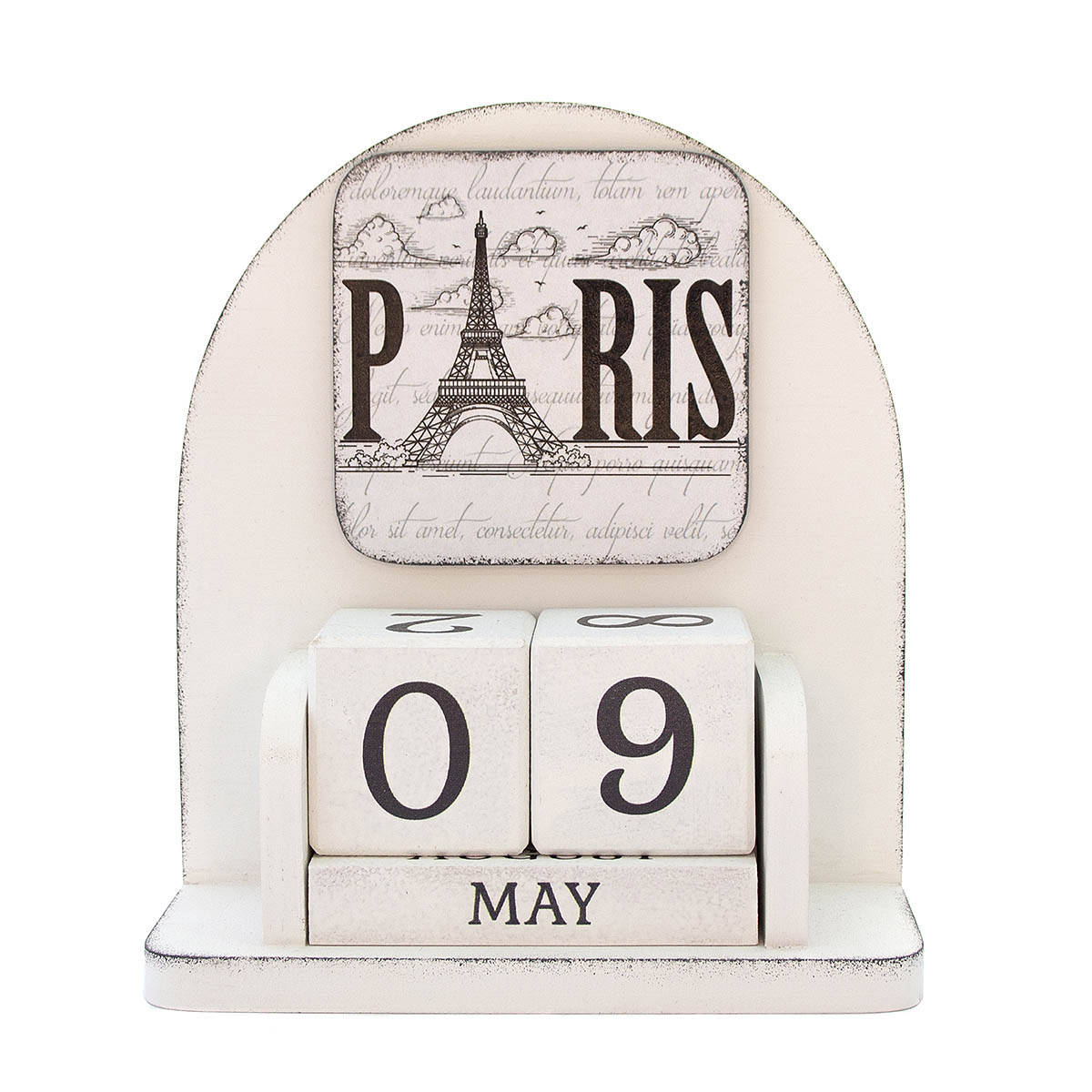 

Вечный календарь "Paris", размер 160х140х60 мм