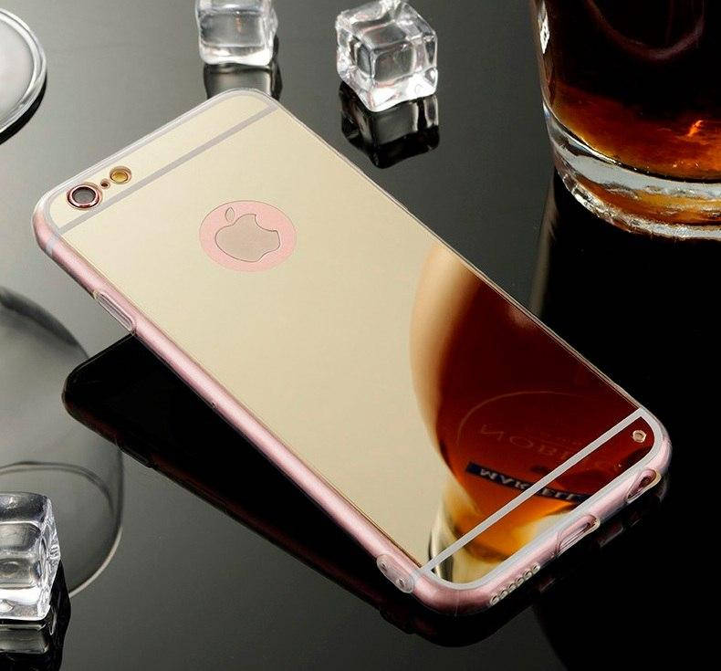 

Зеркальный чехол накладка для Iphone 6, 6s, 7