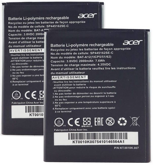 

Батарея Acer BAT-A12 Liquid Z520 Original