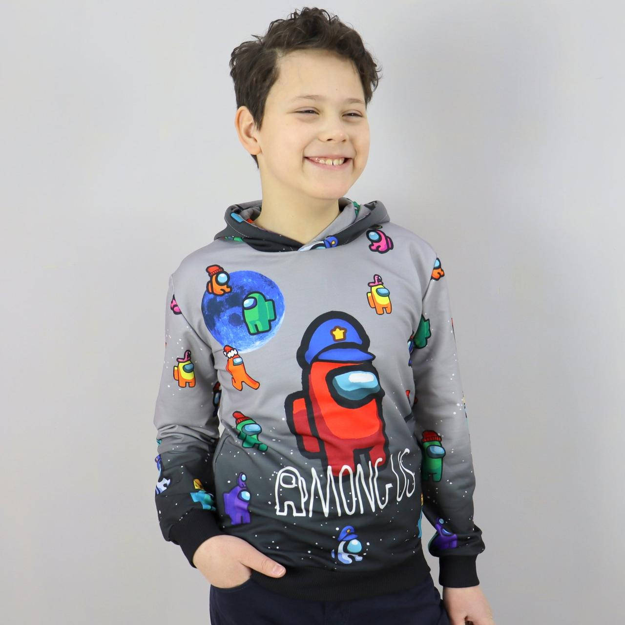 

Худи для мальчика AMONG US тм MUKO размер 7-8,12-13 лет
