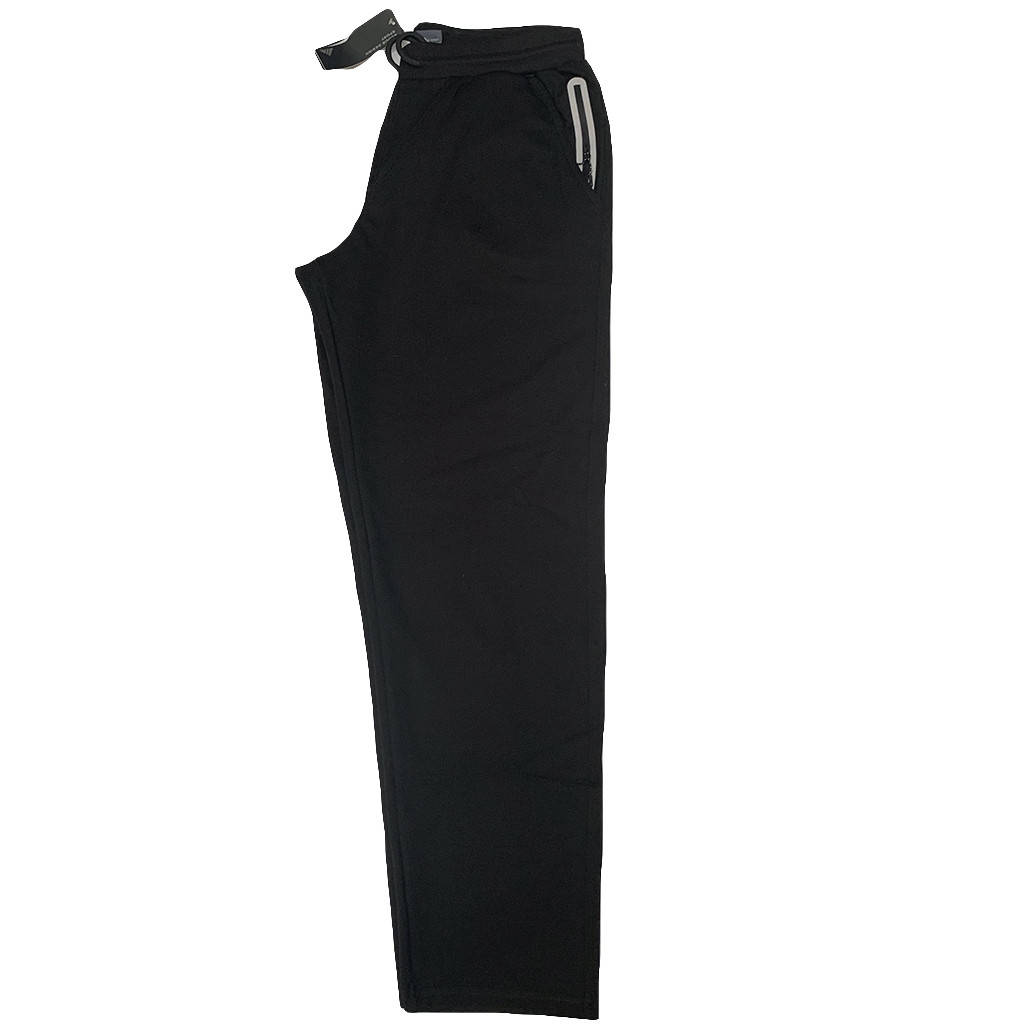 

Спортивные черные штаны прямые SCOUR Турция батал большие размеры, Черный