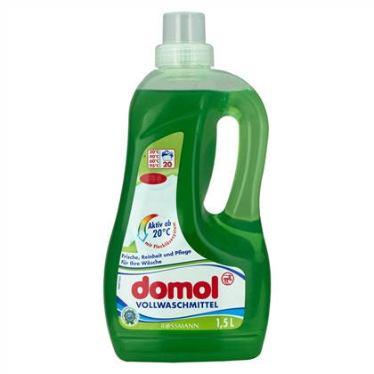 

Domol Flüssigvollwaschmittel - Универсальный гель для стирки, 20 стирок, 1,5 л