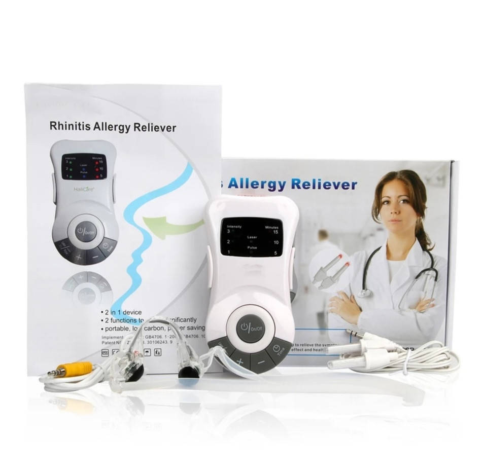 

Аппарат для лечения аллергического ринита, синусита, зуда в носу Hailicare. Устройство для ухода за носом