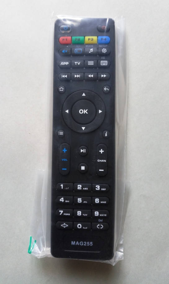 

Пульт ДУ для IPTV Mag 255, Aura HD (улучшенного качества)