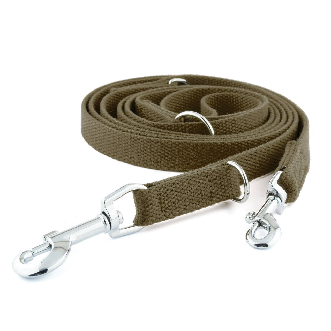 

Поводок-перестежка KARELINE из брезента 25 мм 1400/2400 мм, Зелёный