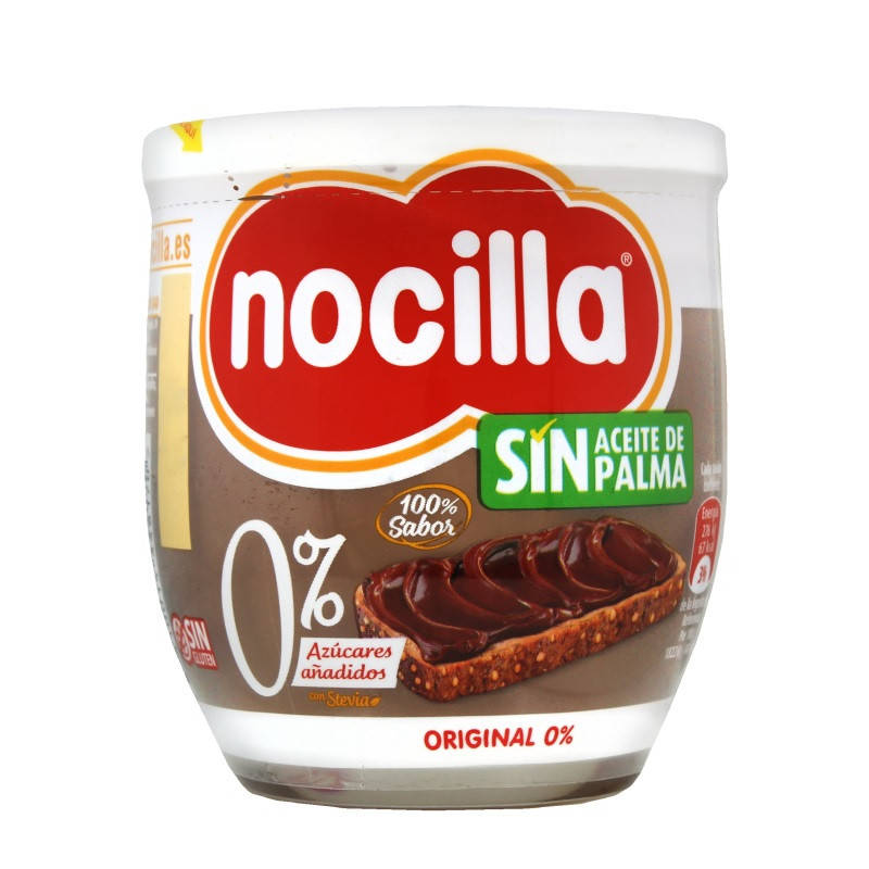 

Шоколадно-ореховая паста Nocilla без сахара 190 г Испания