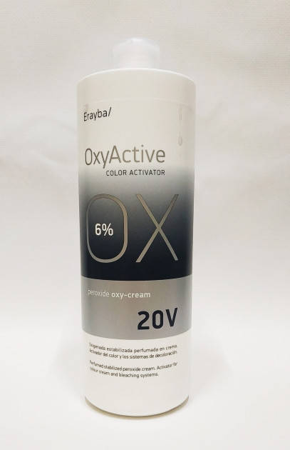 

Окислитель для окрашивания волос 6% OxyActive Erayba 1000 мл