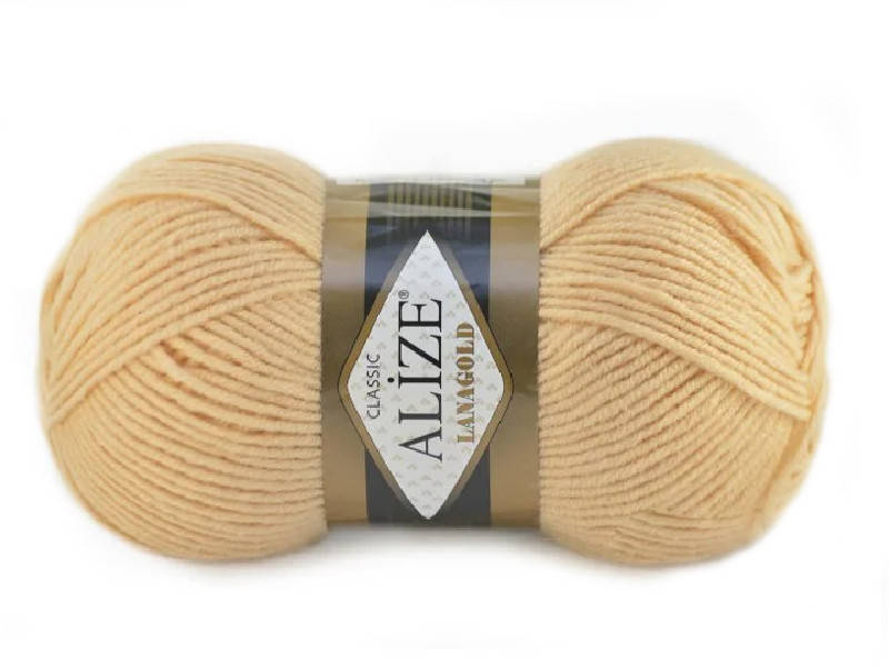 

Alize Lana Gold, Медовый №680, Бежевый