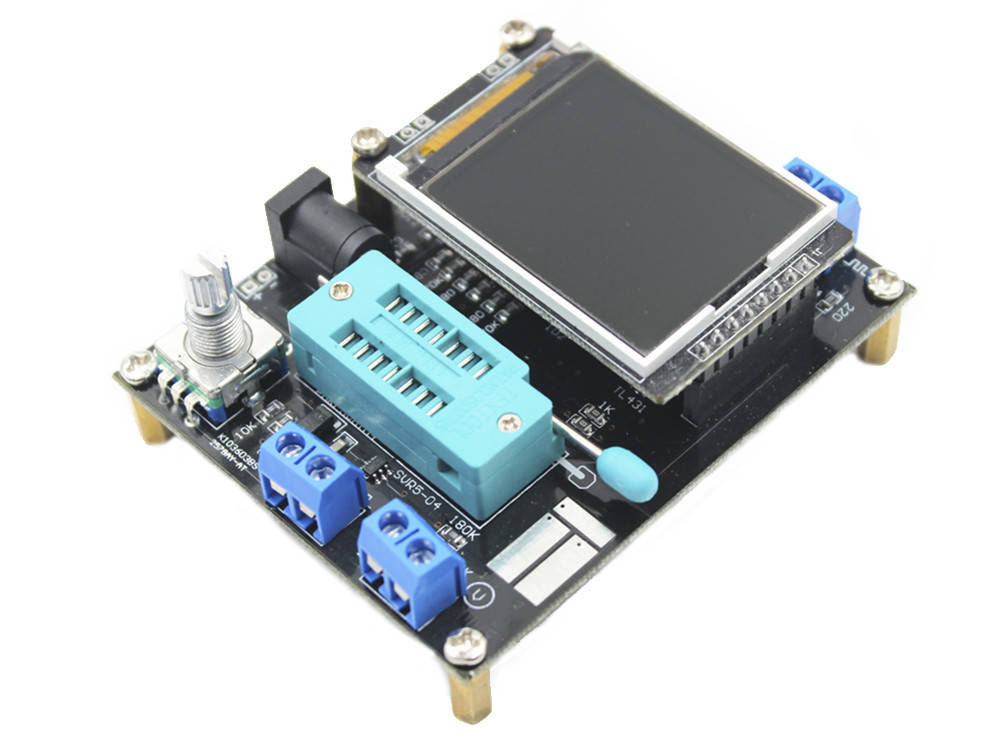

Многофункциональный мультиметр тестер ESR LCR большой LCD ЖК GM328A - русская прошивка