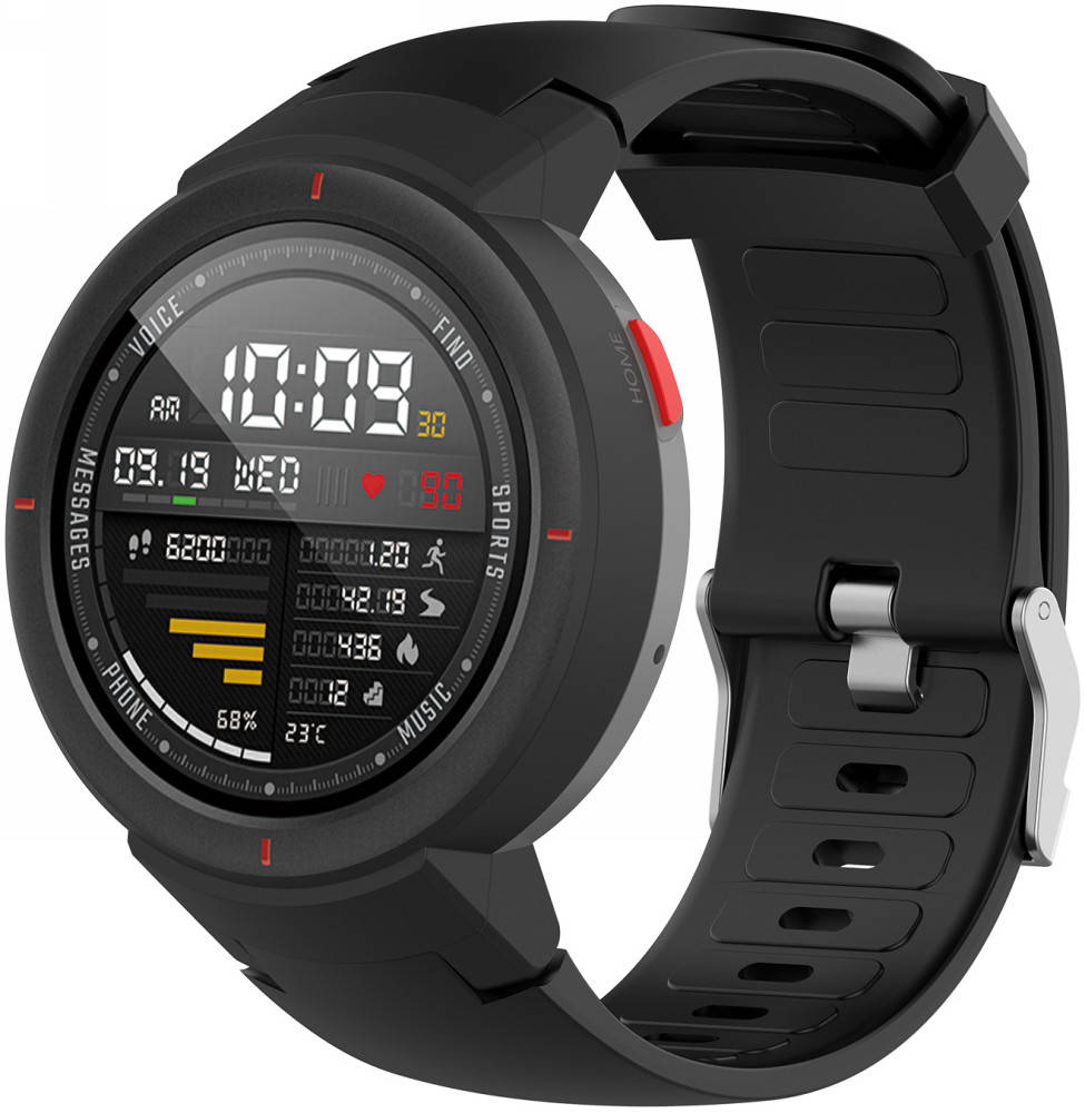 

Ремешок Originalic для Amazfit Verge Black (Оригинальный Дизайн)