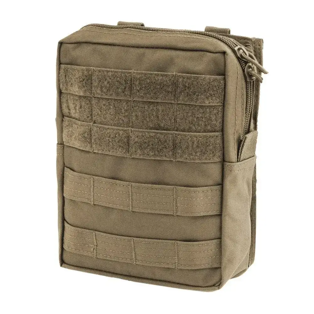 

Сумка поясная большая Dark Coyote Molle MiL-tec Германия ВСУ (ЗСУ) 13487119 6662 19х7х23 см койот