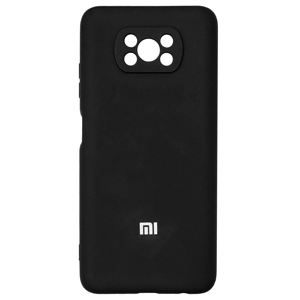 

Чехол Silicone Full Camera для Poco X3 / X3 NFC / X3 Pro Black
