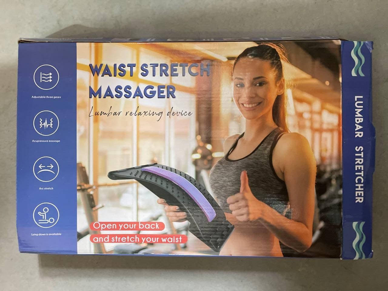 

Массажер для спины Waist Stretch Massager