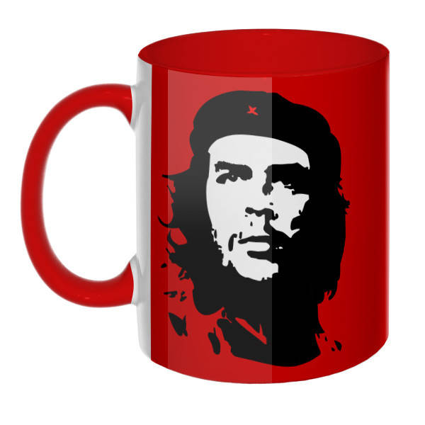 

Чашка Че Гевара, Эрнесто (красная), Красный