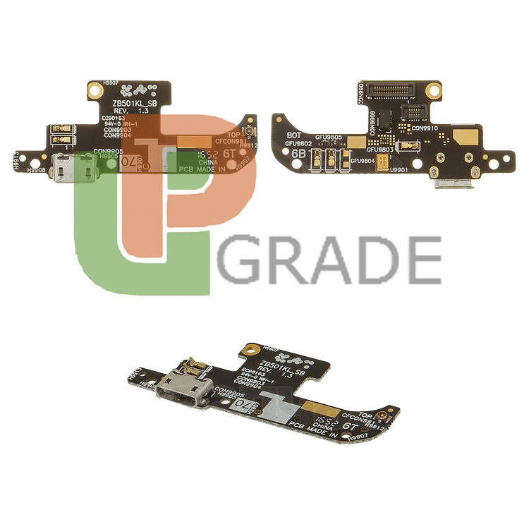 

Шлейф Asus ZenFone Live ZB501KL с разъемом зарядки с микрофоном плата зарядки