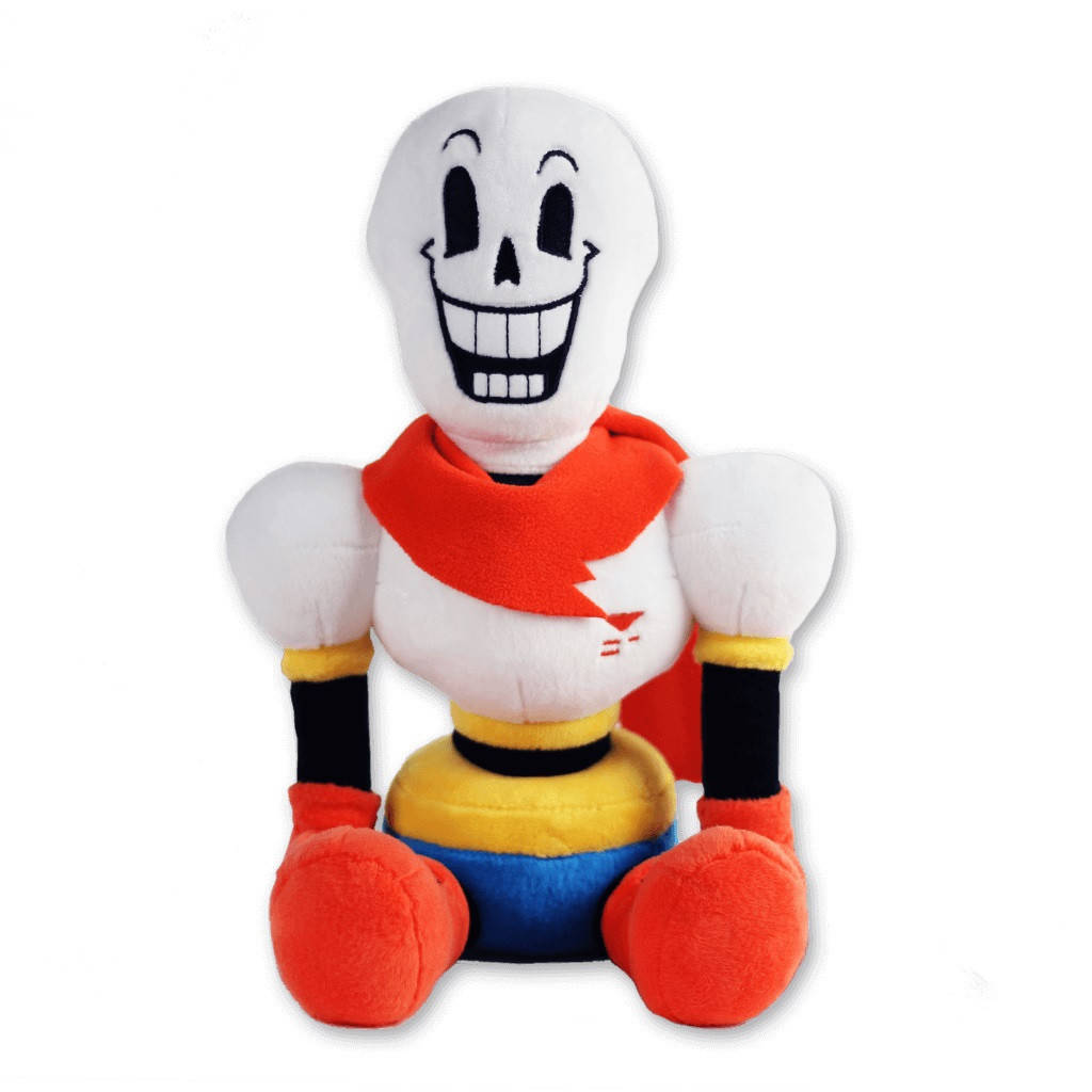 

Мягкая игрушка Папирус (Papyrus) герой игры Undertale, 30 см, Белый