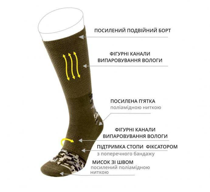 

Трекінгові шкарпетки чоловічі DUNA