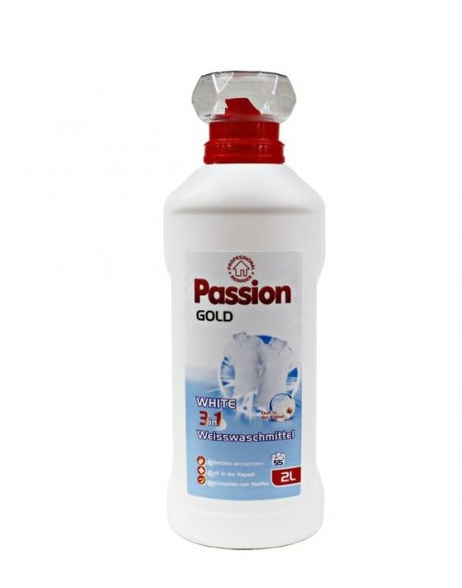 

Гель для стирки, 2 л, Passion Gold Пешн Голд для белого