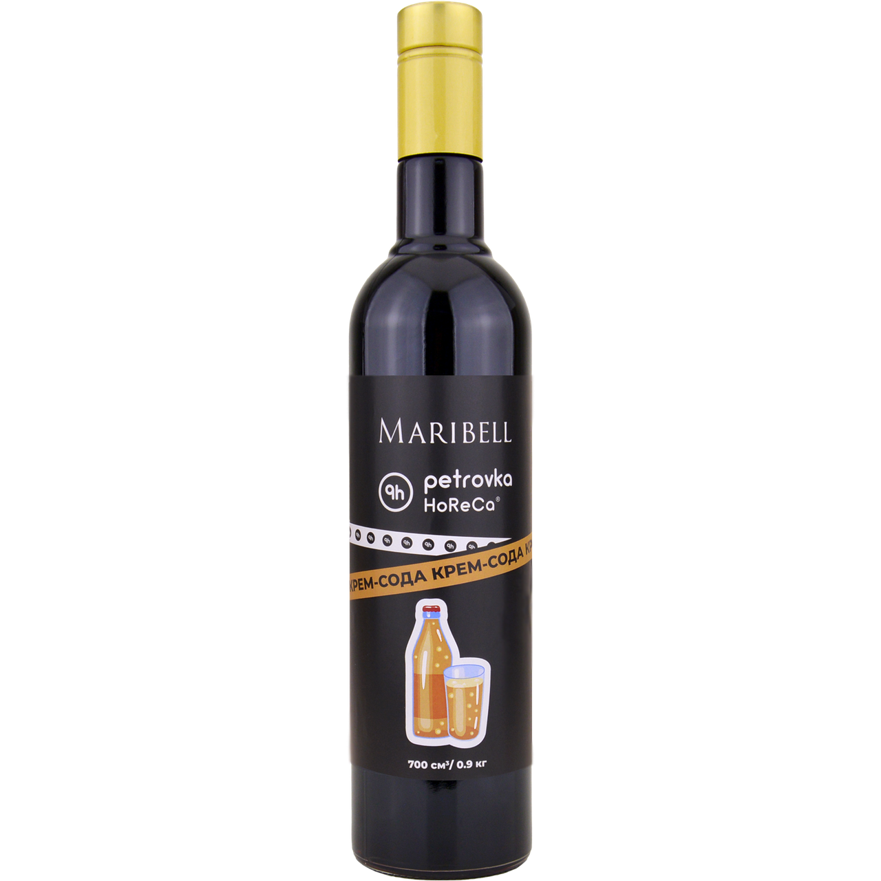 

Сироп коктейльный «Крем-Сода» MARIBELL-PETROVKA HoReCa 700 мл