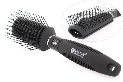 

Щітка плоска одностороння (чорна) SALON D9552